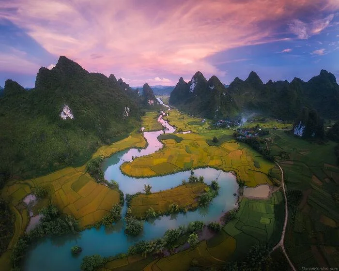Những bức ảnh trên cao tuyệt đẹp về Việt Nam