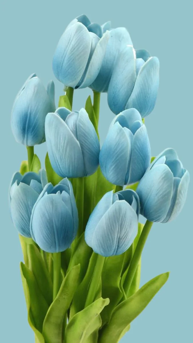 Hình nền hoa Tulip xanh cho điện thoại