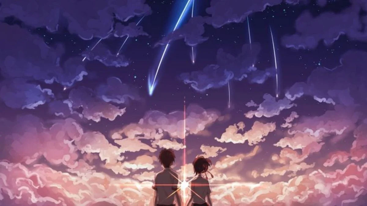 Ảnh bìa Facebook anime cặp đôi